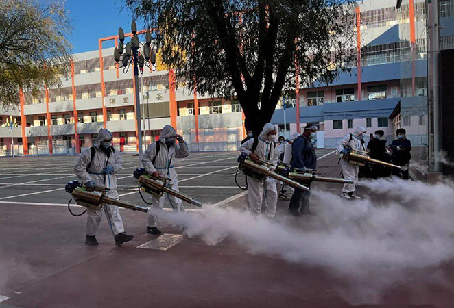 消杀现场